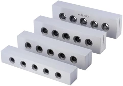 Accusize Precision Parallel Set 1/2 in x 6 in, 4 Pairs
