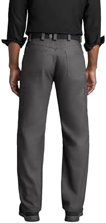 Red Kap Men's Performance Shop Pant - Double Knee Work Pants, Regular Fit, Concealed Zippers for Scratch Protection