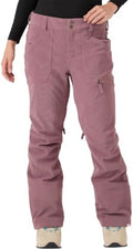 Roxy Women's Nadia Ski Pant – 10K Waterproof, Insulated, PFAS-Free, Adjustable Waist & Snow Gaiters