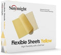 Sunmight 800G Grip 25 Flexible Sanding Sheets - Premium Aluminum Oxide - Flexible Sandpaper Film Backing - Ceramic Alumina Grit - Sandpaper for Wood, Metal, Plastic & Automotive