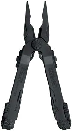 Gerber Gear Diesel Multitool Needle Nose Pliers Set, 12-in-1 EDC Multi-Tool Knife, Survival Gear and Equipment, Black