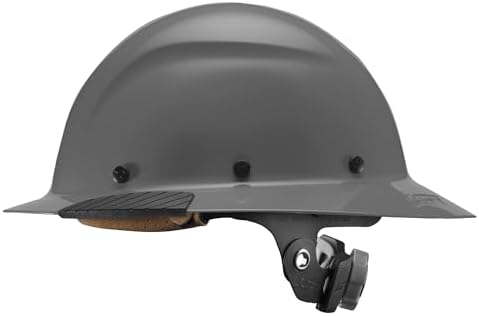 LIFT SAFETY Dax Carbon Fiber Full Brim Hard Hat | Safety/Construction Helmet w/ 6 Point Suspension for Comfort & Impact Protection