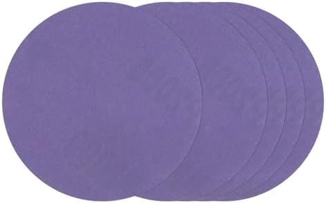 40Pcs Sanding Discs 3In 2000Grit Hook and Loop Sandpapers Purple