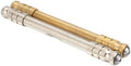 High Strength 2pcs Headed Pin Vise Hand Drill for Watchmaker, Clock Repair, Carving Home Use Hand Tool