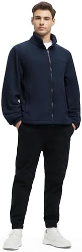 VOPOKER Mens 3 in 1 Winter Coats Waterproof Warm Fleece Jacket With Multi-Pockets