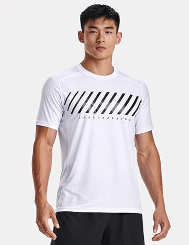 Liberty Imports 5 Pack Men's Active Quick Dry Crew Neck T Shirts