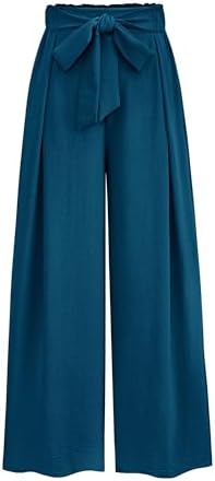 PRETTYGARDEN Women's Palazzo Wide Leg Work Dress Pants