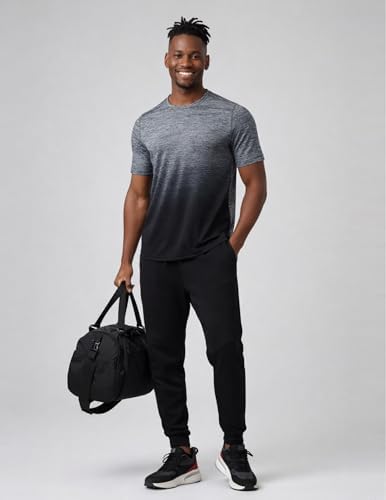 Liberty Imports 5 Pack Men's Active Quick Dry Crew Neck T Shirts