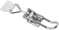 WOONEKY Toggle Latch Clamp Practical Workholding Device Stainless Steel with Adjustable Locking Force and Creative Appearance, Sturdy Metal Hasp Lock for Jigging and Movable Bases