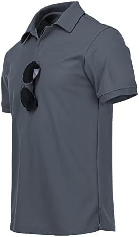 ZITY 3 Pack Mens Golf Polo Shirts Short Sleeve Business Casual T-Shirts