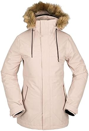 Volcom Women's Fawn Insulated Snowboard Ski Winter Hooded Jacket
