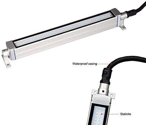 Industrial/Machine LED Tube Light, 28W 110-220V IP67 Explosion Proof CNC Machine Work Light Internal Lamp White Light(28)