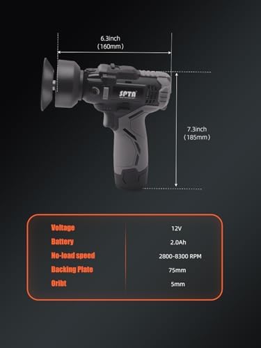 Cordless Car Rotary Polisher Tool