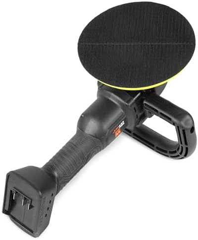 WEN 20V Max Cordless 7-Inch Variable Speed Rotary Polisher and Waxer Kit with 4Ah Battery, Charger, and Polishing Pads (20877)