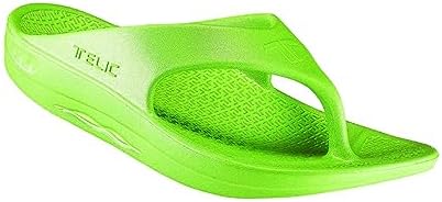 Telic Unisex Adult Energy Flip Flop Arch Support Cushioned Sandals