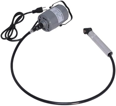 380W Hanging Flex Shaft Die Grinder Sander Polisher Rotary Tool, Foot Pedal Control, Extendable Handle