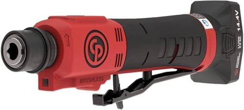 Chicago Pneumatic CP8323KNA - Kit - Cordless Tire Buffer, 7/16 Inch Hex Quick Change, 2-Speed, 14.4 V / 2.0 Ah, Li-ION, 2 Batteries + Charger, 200 W - 1200 / 2500 RPM