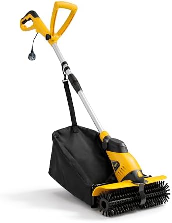 Electric Power Broom Artificial Turf Sweeper Outdoor Turf Cleaner Machine