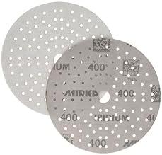 Mirka Abrasive Wheels Iridium Sandpaper 6 inch Hook and Loop 50 pcs