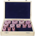 24 Sioux Valve Seat Grinding Stones Set, 80 Grit Aluminum Oxide, 11/16"