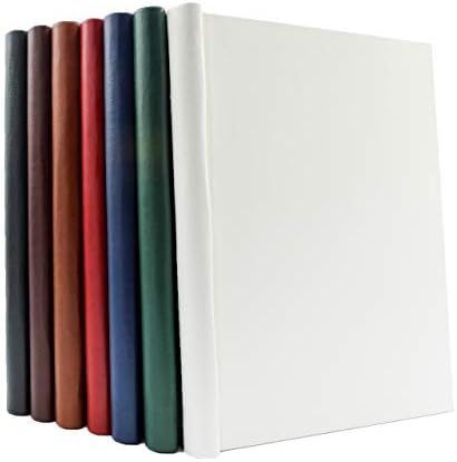 Faux Leather Springback Thesis Binder - Blue, 1" Spine, by Bindertek