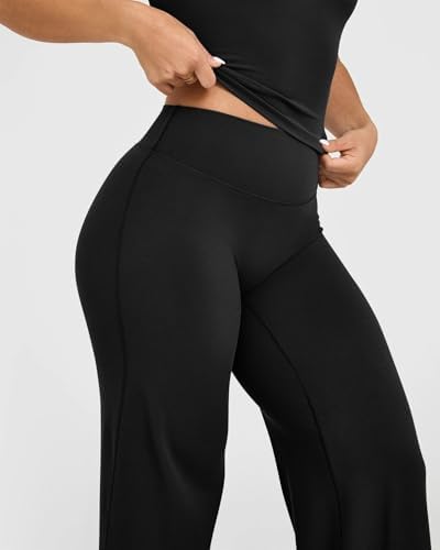 OQQ Yoga Pants Women Casual Soft Straight Leg Bottoms