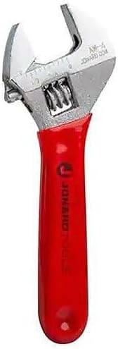 Jonard Tools AW-4 Adjustable Wrench 4" with Extra Wide Jaws