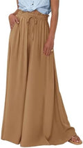BTFBM Wide Leg Flowy Palazzo Pants for Women