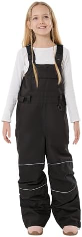 GSOU SNOW Kids Snow Bibs Boys Girls Ski Snowboard Pants (3-16Years)