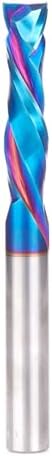 Amana Tool Spektra Extreme Tool Life Solid Carbide CNC Compression Spiral Router Bit, 46035-K, 1/2 D x 2-1/8 CH x 1/2 Shank x 3 Inch Long 2 Flute