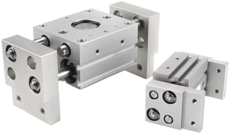 1pcs MHL2 10D 16D 20D 25D 32D 40D 1 2 Pneumatic Gripper Wide Type Air Parallel Cylinder Al Clamps Replacement T Bore 10-40mm(MHL2-25D1)
