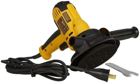 DEWALT DWE6401DSR 6 Amp 5 in. Variable Speed Corded Disc Sander with Dust Shroud (Renewed)