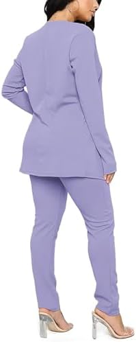Aro Lora Pant Suits for Women Dressy Casual 2 Piece Outfits