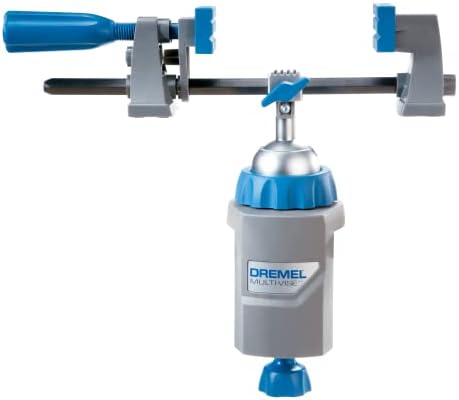 Dremel Rotary Tool Multi-Vise, 3-in-1 Attachment, 360º Stationary Vise, Stand-Alone Clamp, and Tool Holder, 2500-01