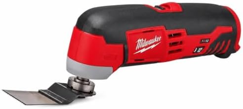 Milwaukee 2426-20 M12 12 Volt Redlithium Ion 20,000 OPM Variable Speed Cordless Multi Tool with Multi-Use Blade, Sanding Pad, and Multi-Grit Papers (Battery Not Included, Power Only)