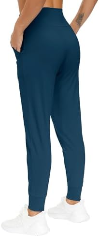 THE GYM PEOPLE Women's Workout Joggers Pants Lightweight Lounge Leggings