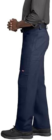 Red Kap Men's Performance Shop Pant - Double Knee Work Pants, Regular Fit, Concealed Zippers for Scratch Protection