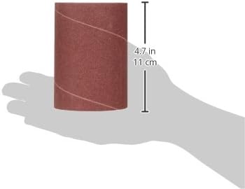 Scheppach 7903400702 Accessory Sander/Abrasive Sleeve Set Suitable for OSM100 Spindle Grinder 120 Grit