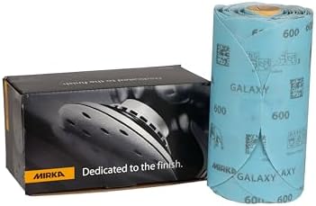Mirka Galaxy Sandpaper Linkroll PSA 6 inch Grit 600 100 Discs