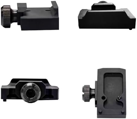 Tactical Mini ROMEO1 Red Dot Sight Mount Quick Release/Detach，Romeo 1 Optics Reflex Scopes Mounting Plate Mount Base Adapter，Fits for Standard 20mm Pic Rail Mounting，with Screws and Wrench