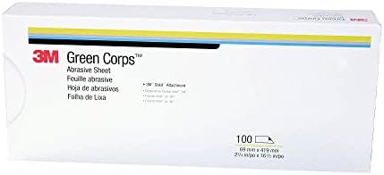 3M Green Corps Stikit Production Sheet, 02230, 80+, 2-3/4 in x 16 1/2 in