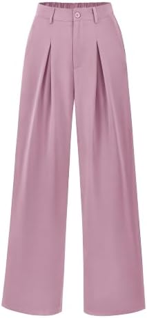BTFBM Fall High Waisted Business Casual Palazzo Pants for Women Dressy 2026