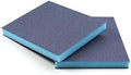 Utoolmart Sanding Sponge Sanding Blocks, 120 Grit Wet Dry Sandpaper Sponge, Washable and Reusable Sand Sponge Kit, for Kitchen Cookware Cleaning and Rust Removal of Rusted Metal, Blue, 8 Pcs