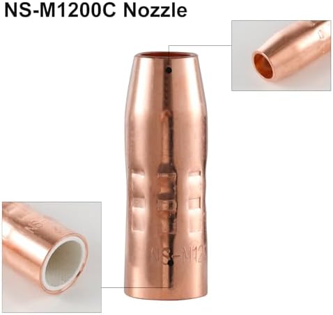 MIG Welding Nozzle NS-M1200C for Miller MDX-100 2-PK