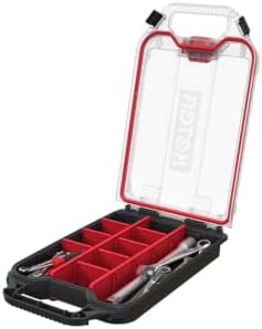 Keter Stack N' Roll 2 Pack Half Organizer Storage Box