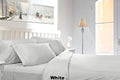 1200 Thread Count TWIN Size Egyptian 3pc Bed Sheet Set, Deep Pocket, SNOW WHITE