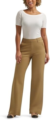 Lee Women's Ultra Lux Comfort Any Wear Wide Leg Pant