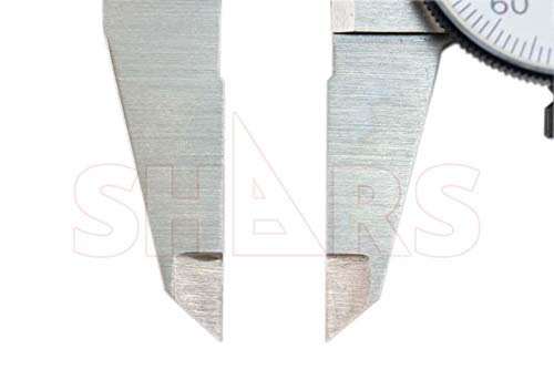 Shars 6" & 12" Dial Caliper Combo .001" Double Shock Proof Stainless NEW 303-1310 R