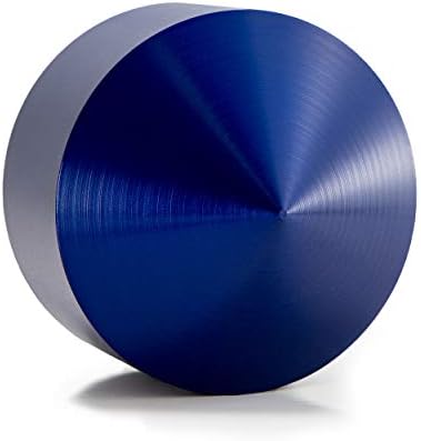 PACLOCK's 9-Series Patented Cone Puck w/Tapped Holes, UCS, High Performance 6-Pin Cylinder, Keyed Differently w/ 2 Keys, Blue