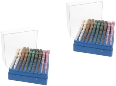 PartyKindom 200pcs Rotary Tool Accessories Polishing Wheel Grinding Bits for Sanding Bits Carving Tools